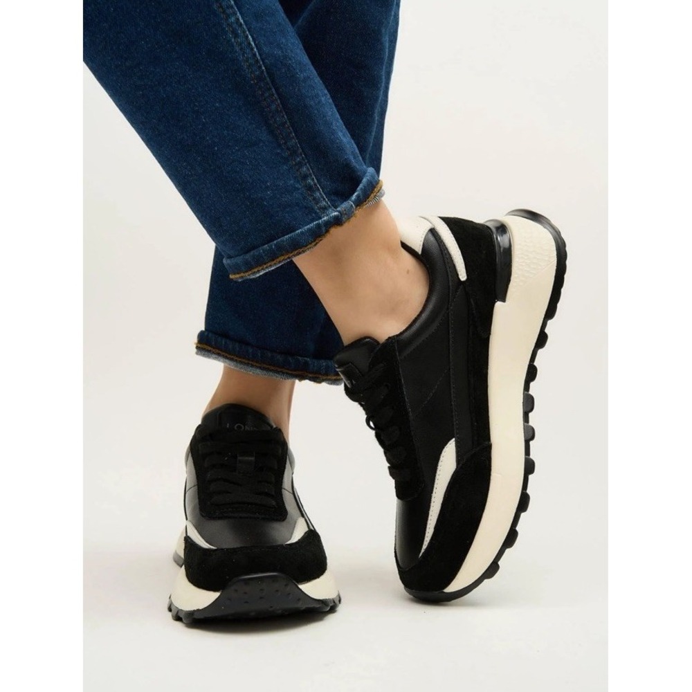 Lonza KissKitty  Womens‎ Sneakers EU 38 US 7.5 -8 Black Leather